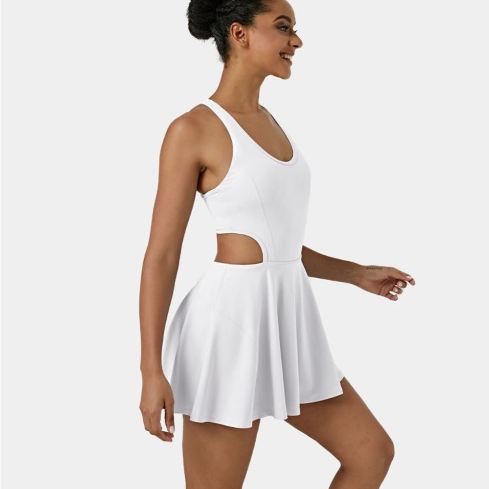 Halara Everyday Cloudful Air activity dress XS white worn once